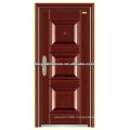 High Quality Steel Security Door KKD-317 With Transparent Paint and Germany Technology Finished